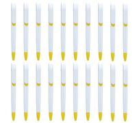 Fluxioxtna 20Pcs Penna a sfera Con Grande Clip Penna A Sfera Retrattile Penna A Sfera Affari Firma Penna Liscia Per Scrivere Per L'U