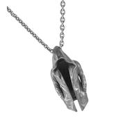 Fluxioxtna Ciondolo a forma di mantello con influenze punk retrò e contemporanee, accessorio portatile per ornamento da festival