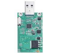 Fluxioxtna Convertitori MSATA ad alta velocità da MSATA a USB3.0 per accesso ai file e mobilità senza soluzione di continuità per utilizzare 200 Mb/s