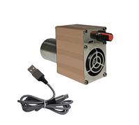 Fluxioxtna Soffietto elettrico Portatile Barbecue Strumento Air Blower Carbone Starter 5V USB 10000rpm Stufa A Legno Ventilatore Ventilatore