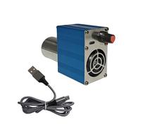 Fluxioxtna Soffietto elettrico Portatile Barbecue Strumento Air Blower Carbone Starter 5V USB 10000rpm Stufa A Legno Ventilatore Ventilatore