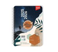 FLVG Agenda scolastica 2025/2026, formato A5, quaderno per i compiti a casa per scuola e palestra con copertina intercambiabile