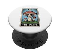 Fly Agaric Amanita Muscaria Fungo La Morte Tarocchi Carta PopSockets PopGrip Adesivo