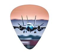 Fly Airplane Print Organizer Storage Box diverso spessore plettri per chitarra acustica