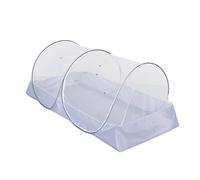 Fly Camping Netting - Polyester 200x100x73cm | Free Installation Portable Net Canopy With Side Zipper | Camping Hiking Trekking Outdoor Gadget For Travel Family Use