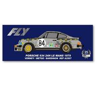 FLY CAR MODELS A2507 Porsche 934/5 24H Le Mans 1979 - 7° 25th Anniversary