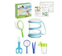 Fly Catcher Set for Kids, Kids Outdoor Fly Catcher Kit - Nature Exploration Kids Fly Catching Strumenti - Soluzione di educazione scientifica Humane Observer con netto e gabbia per parco, campeggio