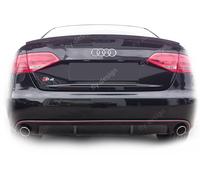 fly design 57529004 Spoiler Nero Lucido per AUDI A4 B8 8K Limo Sport Line