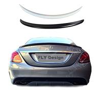 Fly Design 70155 Spoiler posteriore per Mercedes c-klasse W205, spoiler, ala posteriore, spoiler per tuning auto, ottica A, plastica ABS, non verniciata