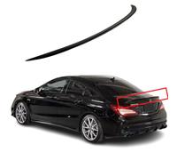 fly design Spoilerlippe Glossy Black Slim Mercedes CLA W117 2013+ Posteriore