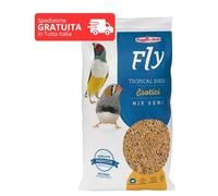 Fly Esotici 5 kg Mangime Uccelli Tropicali Panico Miglio rosso Scagliola Niger