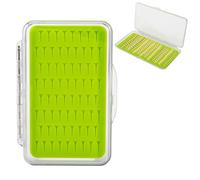 Fly Fishing Box - Fly Fishing Box Jig Bôx | Flý Fishîng Storage Case | Large Capacity Flý Boxes | Lightweight Flly Bôx Easy Grip with Transparent Lid | Flly Fîshing Lures Boxes