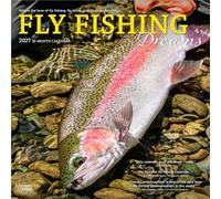 Fly Fishing Dreams Official 2027 12 X 24 Inch (Hanging) Monthly Square Wall Calendar Plastic-Free