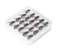 Fly Fishing Lure - Esca morbida per trota, con ganci per legare il basso, resistente acqua e acqua, set realistico per River Pond Shore Lake Boat Bream Sport Fi