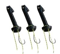 Fly Fishing Magnetic Fly Threader Fishing, Anglers Tippet Threader, Hands-Free Rigging Aid for Freshwater Saltwater Ang Port (3pcs)