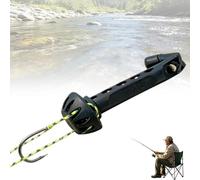 fly fishing magnetic fly threader,Hands-Free Knot Tying Aid, Compact Fishings Accessory for Freshwater Sports Outdoor Saltwater Beginner Camping Hiking (A)