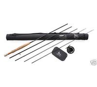 FLY FISHING ROD HI END NANO COMBO 9ft.LW5,4 SEC Rod,Fly Reel,Lines,50Flies boxed