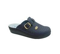 Fly Flot 16283 BC Blu Ciabatta Sanitaria Donna Anatomica con Cinturino Regolabile.