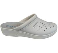 FLY FLOT 651 82094 28094 BIANCO Ciabatte Sanitarie Uomo Pelle 90823094 Infermier