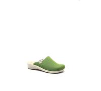 Fly Flot Anoia, Ciabatte Donna in Rete Elastica Traspirante Fresh, Sottopiede Imbottito in Pelle, Verde, 37, Sandali EU