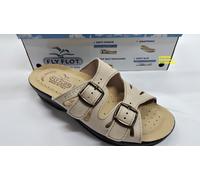 Fly Flot - Ciabatta da donna - Art. 63008 - Altezza 4 cm - Beige