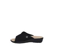 Fly Flot Atella, Ciabatte Donna in Rete Elastica Aperte, Sottopiede Imbottito in Pelle, Sandali, Nero, 40 EU