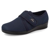 Fly Flot Bellona, Pantofole Donna in Microfibra Elasticizzata, con Strappo Regolabile, Sottopiede Antishock, Sandali, Blu, 35 EU