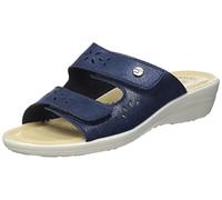 Fly Flot Bellona, Pantofole Donna in Microfibra Elasticizzata, con Strappo Regolabile, Sottopiede Antishock, Sandali, Blu, 41 EU