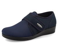 Fly Flot Bellona, Pantofole Donna in Microfibra Elasticizzata, con Strappo Regolabile, Sottopiede Antishock, Sandali, Blu, 39 EU