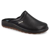 Fly Flot | Bio Style Man, Pantofole Uomo, Ciabatte con Tomaia Stretch Adattiva in Microfibra Elasticizzata, Sottopiede in Microfibra Antishock, Nero, 40