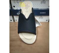 Fly Flot Atella, Ciabatte Donna in Rete Elastica Aperte, Sottopiede Imbottito in Pelle, Sandali, Blu, 37 EU