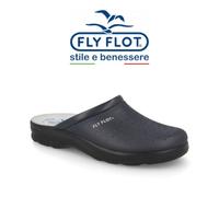 Fly Flot Ciabatta Uomo Professional 82094BC Blu Sanitarie Pelle Anatomiche