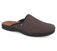 Fly Flot | Classic Man, Pantofole Uomo Classiche, Ciabatta con Tomaia in Microfibra, Sottopiede imbottito in Pelle Antishock, Antracite, 40