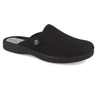 Fly Flot | Classic Man, Pantofole Uomo Classiche, Ciabatta con Tomaia in Microfibra, Sottopiede in Microfibra, Nero, 44