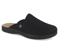 Fly Flot | Classic Man, Pantofole Uomo in Rete, Ciabatta con Tomaia Elastica, Sottopiede in Evopell, Nero, 47