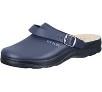 Fly Flot Donna Clog In Pelle Con Cinturino E Soletta In Pelle Imbottita 320292