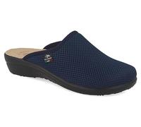 Fly Flot | Fresh Woman, Pantofole Donna Traspiranti, Ciabatta con Tomaia in Rete Elastica, Sottopiede imbottito in Pelle Antishock, Blu, 36