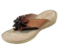 Fly Flot | Fresh Woman, Pantofole Donna Traspiranti, Ciabatta con Tomaia in Rete Elastica, Sottopiede imbottito in Pelle Antishock, Blu, 34