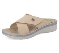 Fly Flot Massiola, Ciabatte Donna, Aperte con Strappo Regolabile, Sottpiede Estraibile in Pelle, Sandali, Beige, 37 EU