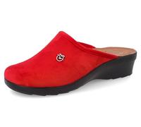 Fly Flot Pantofole Donna in Tessuto con Logo, Sottopiede in Pelle e Antishock, Sandali a Ciabatta, 38 EU