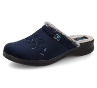 Fly Flot Pantofole Donna in Tessuto con Ricamo Floreale, Sottopiede Antishock, Sandali a Ciabatta, 36 EU