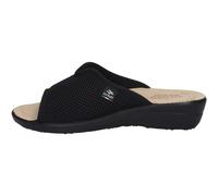 Fly Flot Atella, Ciabatte Donna in Rete Elastica Aperte, Sottopiede Imbottito in Pelle, Sandali, Nero, 36 EU