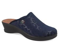 Fly Flot | Trendy Woman, Pantofole Donna Animalier, Ciabatta con Tomaia in Morbida Microfibra, Sottopiede imbottito in Pelle Antishock, Blu, 40