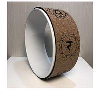 FLY FLU Ruota da yoga, rullo solido di prima qualità progettato per la posa della ruota di yoga Dharma migliora la mobilità rivive la tensione - per allungare e migliorare le curvature,Style2