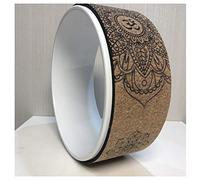 FLY FLU Ruota da yoga, rullo solido di prima qualità progettato per la posa della ruota di yoga Dharma migliora la mobilità rivive la tensione - per allungare e migliorare le curvature,Style1