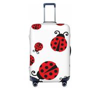 Fly Flying Ladybug Travel Luggage Covers - Elasticità Valigie Coperture Protector per bagagli 45-81 cm, Nero , L