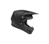 Fly Racing Formula CC Driver Solid Casco Motocross, nero, taglia M per maschi