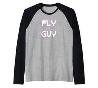 Fly Guy Maglia con Maniche Raglan