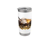 Fly High Jackie, Jackie and Shadow Bald Eagle Bicchiere termico in acciaio inox doppia parete