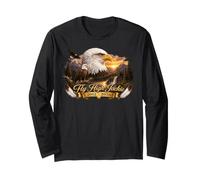 Fly High Jackie, Jackie And Shadow Bald Eagle Maglia a Manica